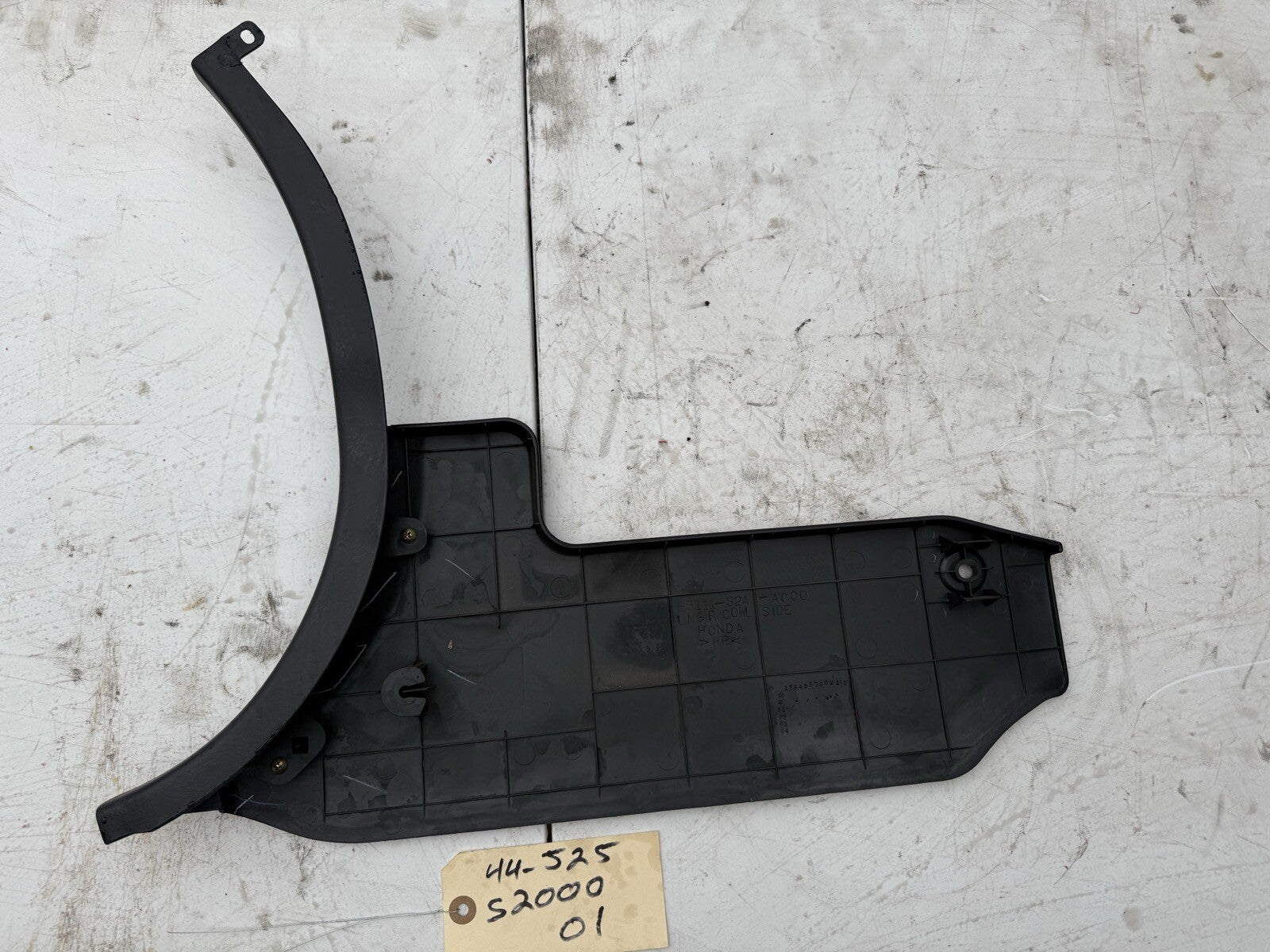 2001 Honda S2000 Passenger Kick Panel 