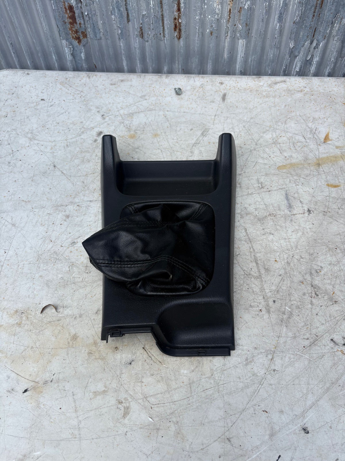 2002-2004 Subaru WRX Wagon Impreza Manual Shifter Bezel Trim Boot Black OEM 