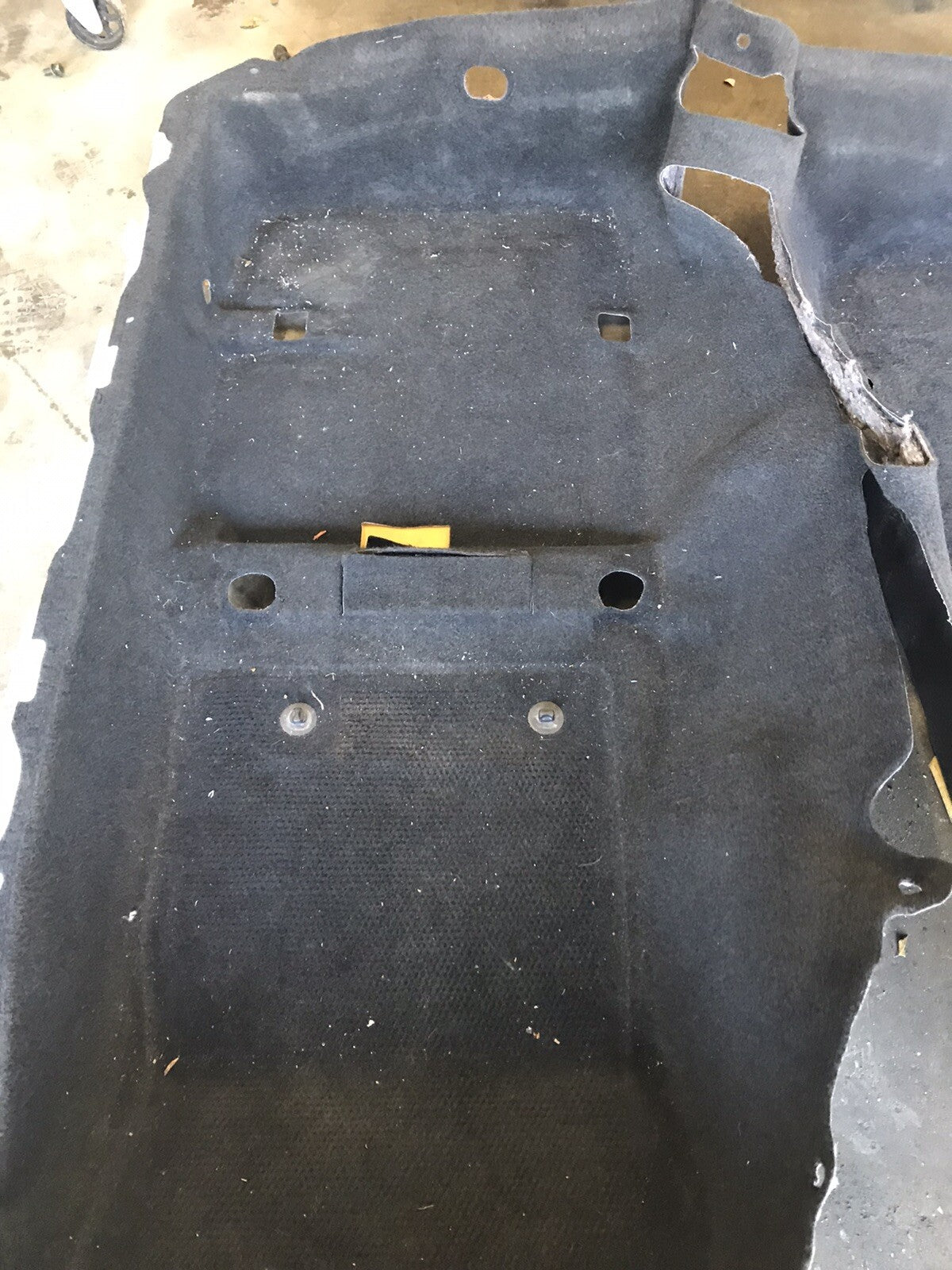 2013 13 SUBARU BRZ OEM FACTORY BLACK INTERIOR FLOOR CARPET BRZ FRS 4UGSE #8028
