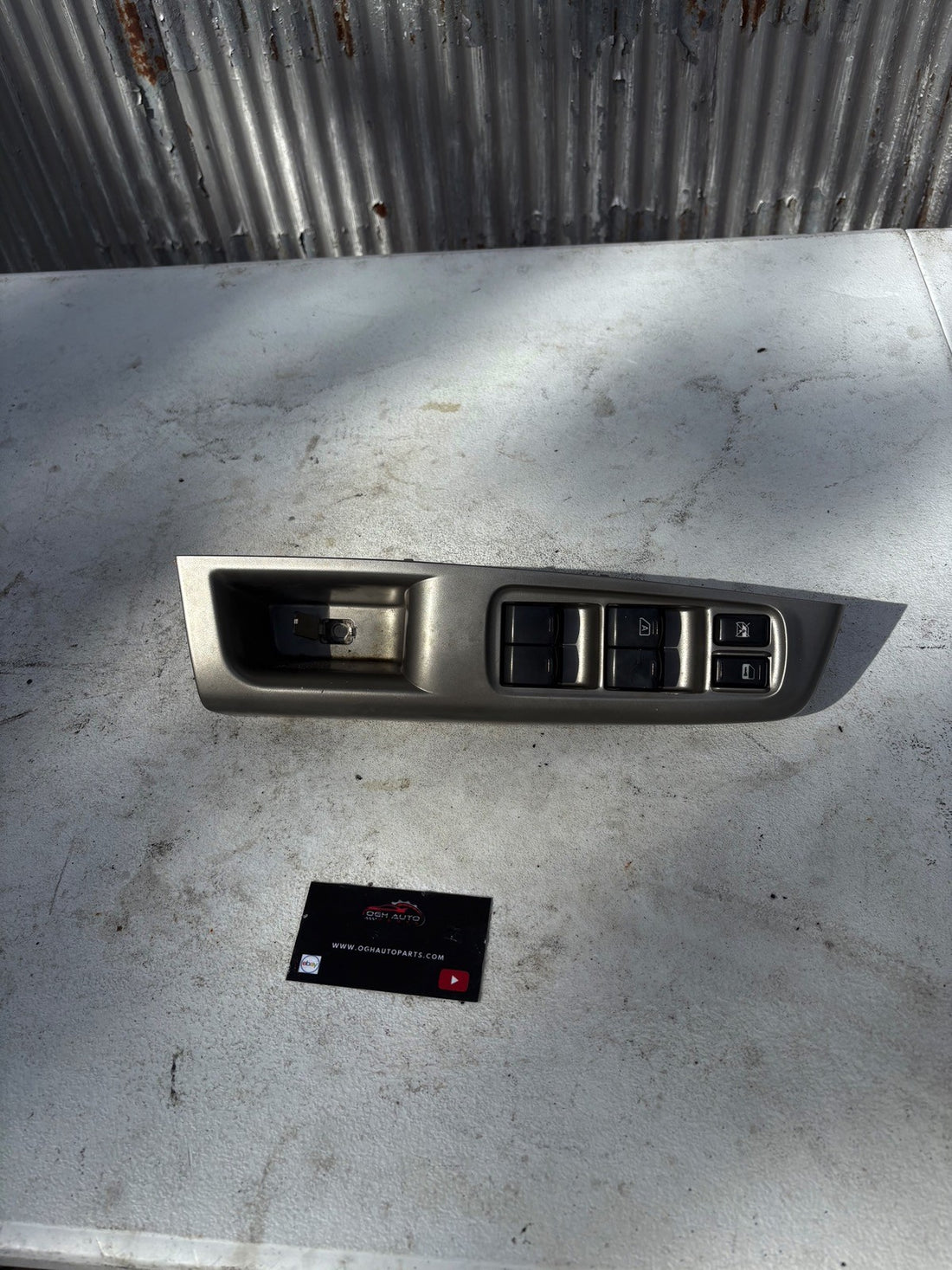 2008-2011 Subaru WRX Left Front Driver Side Master Power Window Lock Switch 