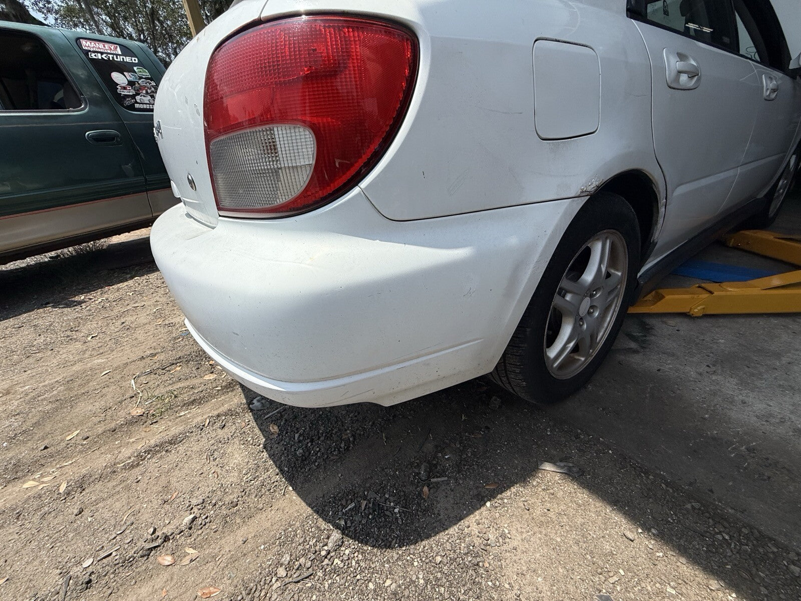 2003 Subaru WRX Wagon Rear Bumper Cover