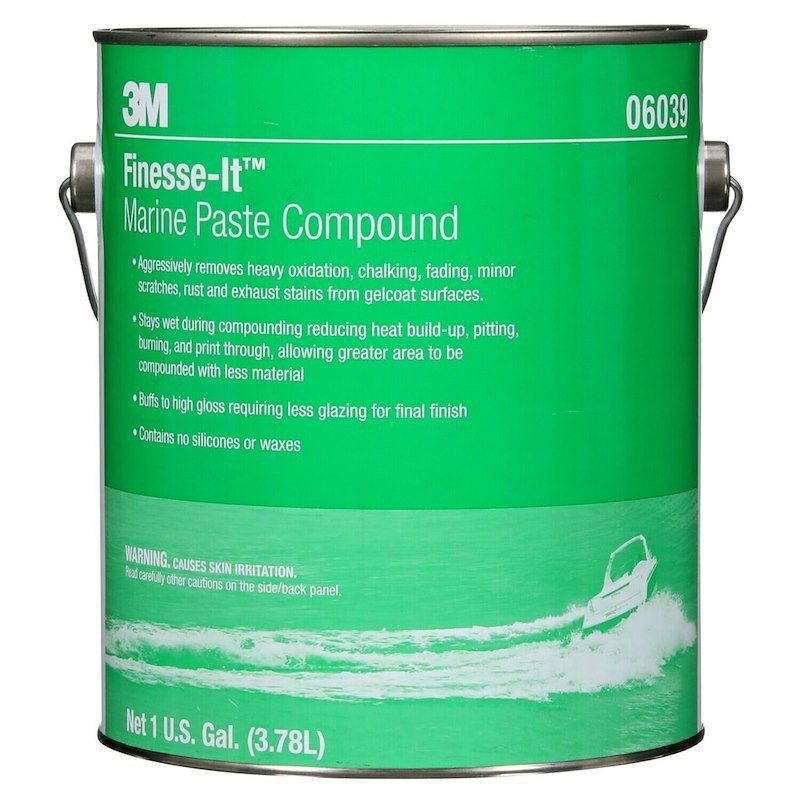 3M FINESSE MARINE PASTE POLISHING COMPOUND