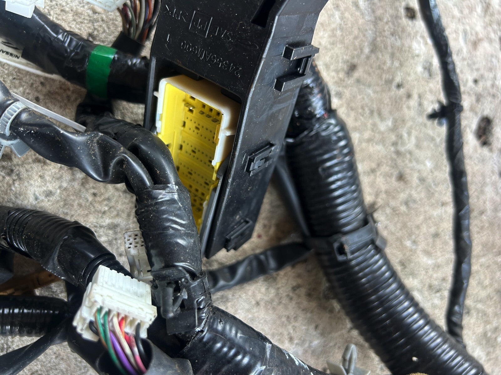 2008 Nissan 350z Dash Chassis Harness Auto 