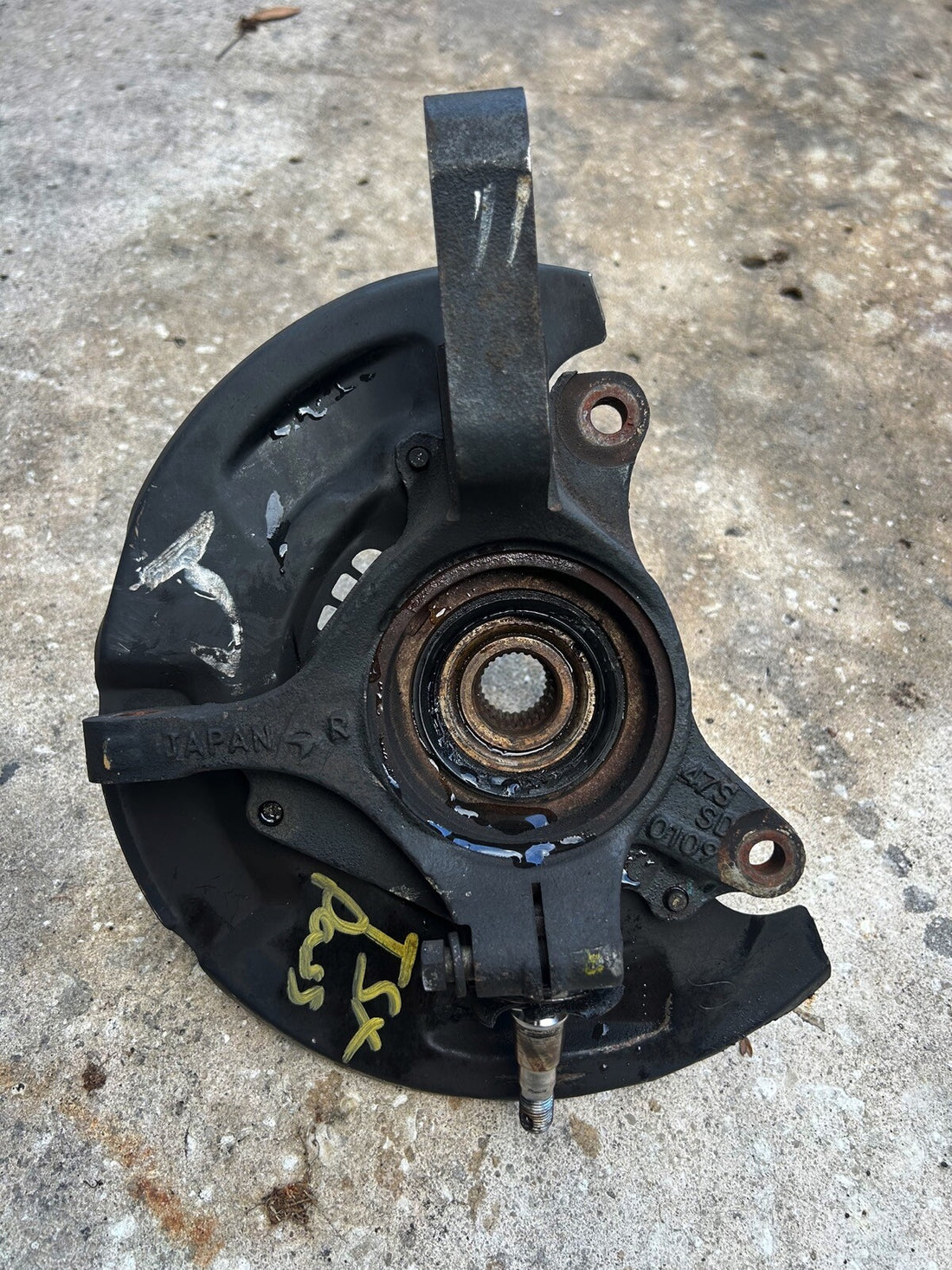 2005 Acura TSX Passenger Knuckle HUB 