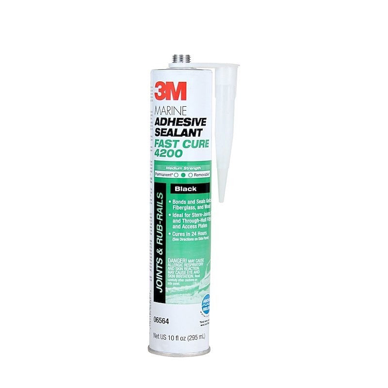 3M MARINE ADHESIVE SEALANT FAST CURE BLACK