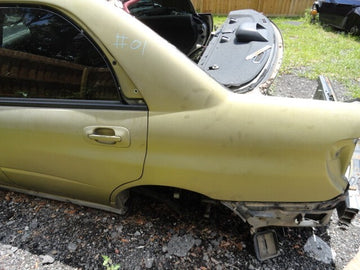 2007 subaru wrx driver side quarter panel