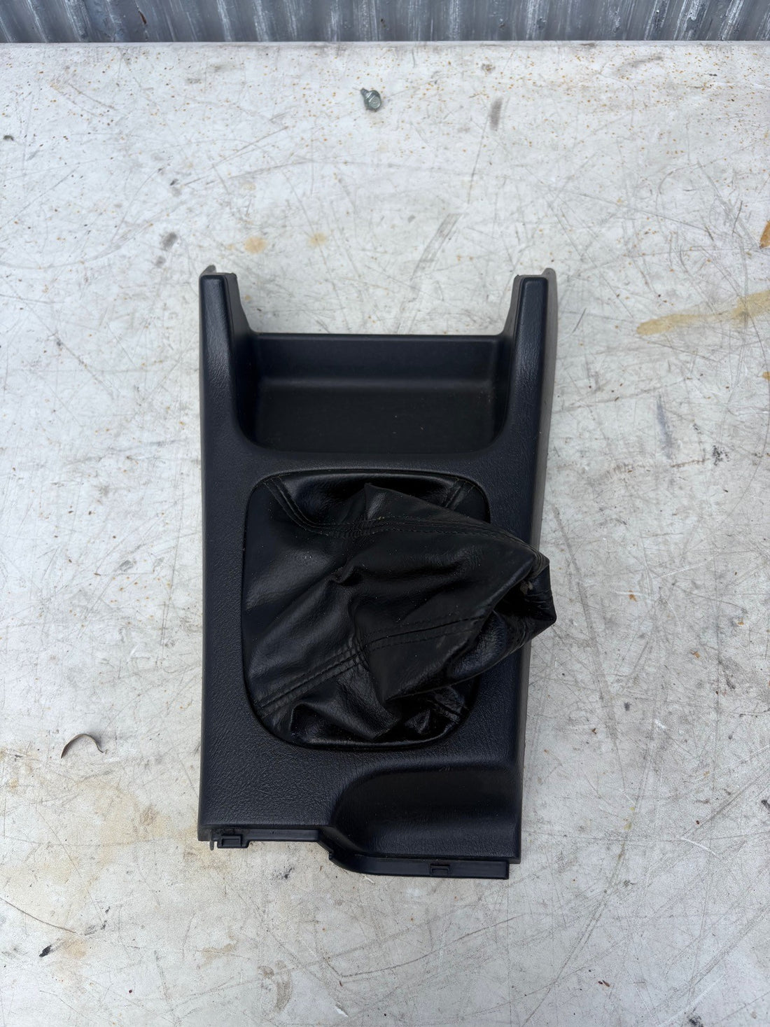 2002-2004 Subaru WRX Wagon Impreza Manual Shifter Bezel Trim Boot Black OEM 