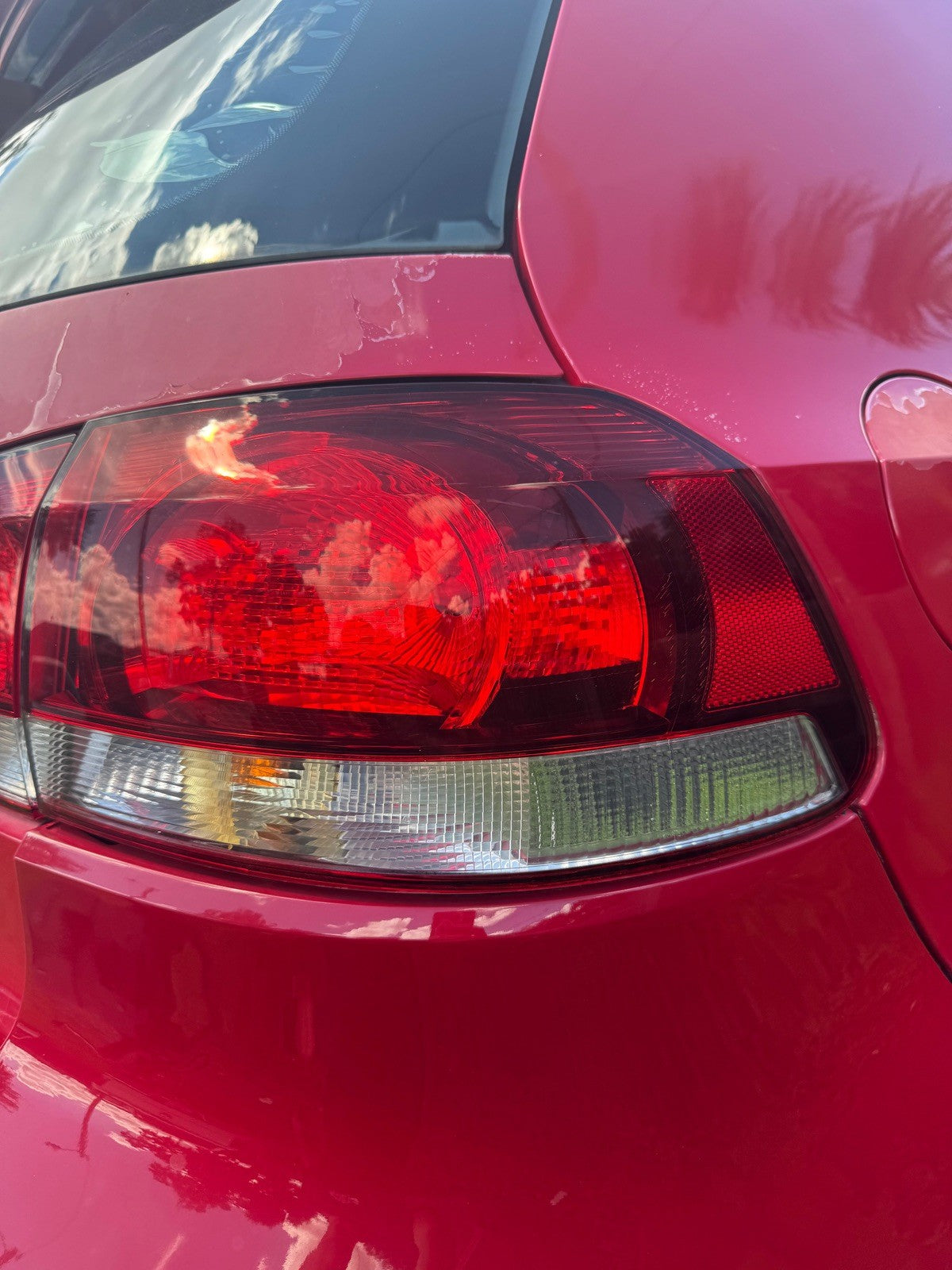 2012 VW GTI Passenger Tail light