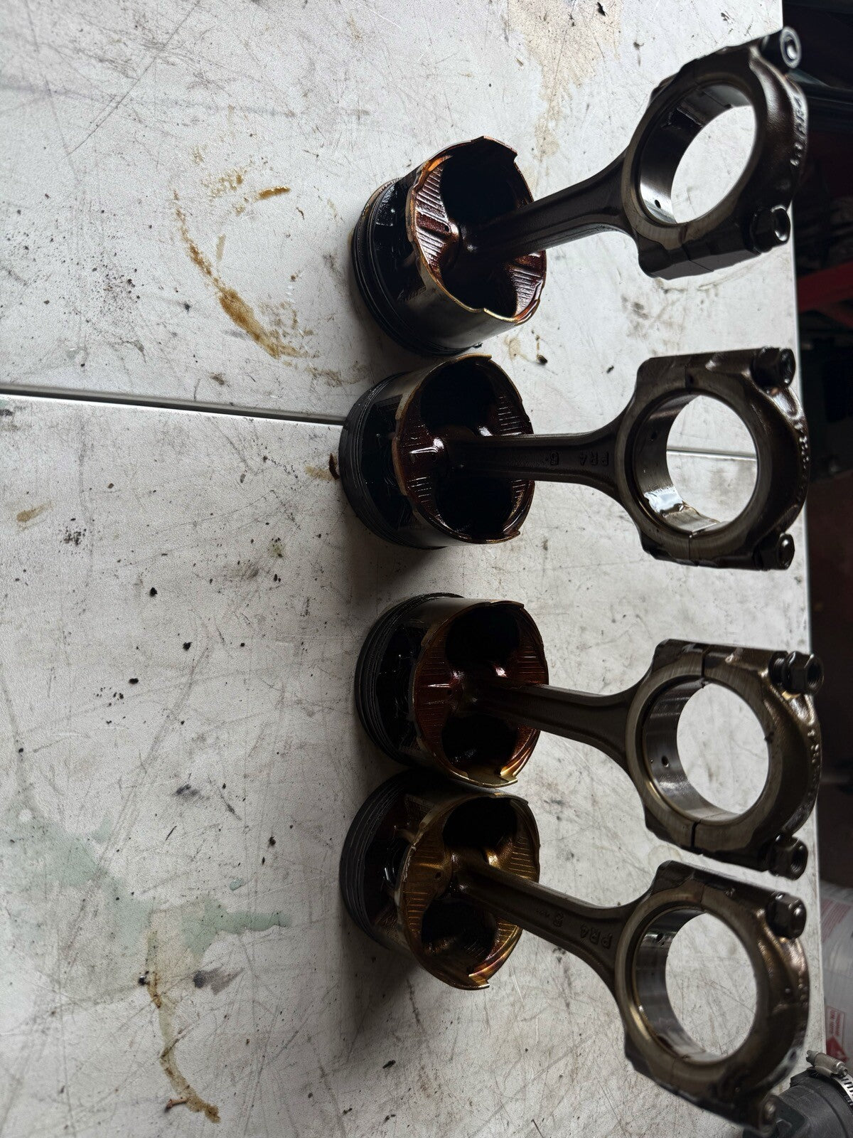 Honda CRV B20 Pistons and rods OEM 