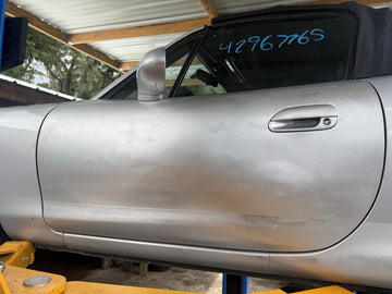 1999 Mazda Miata Driver Door Silver 