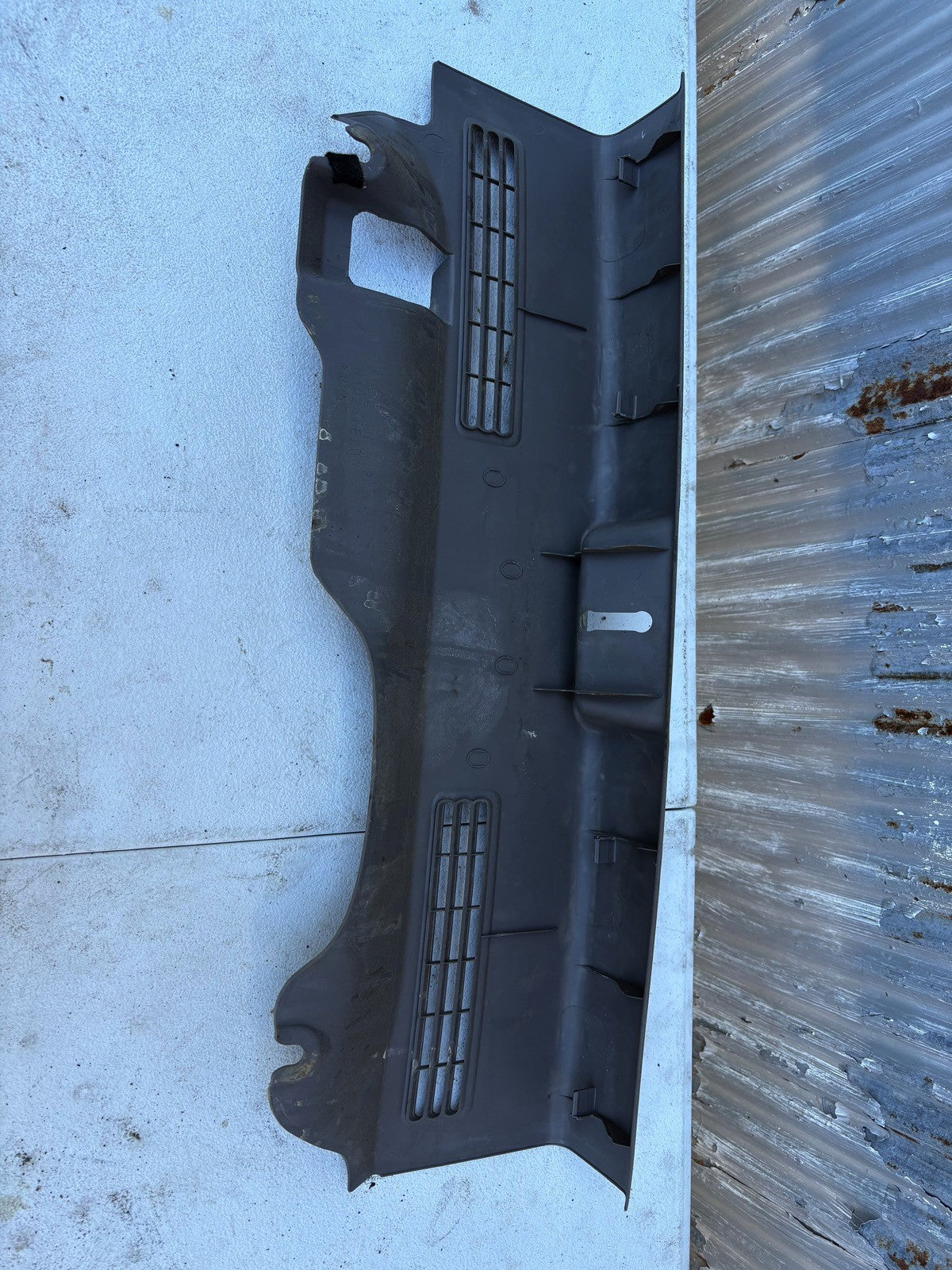 2002-2007 Subaru Impreza WRX Wagon Trunk Hatch Latch Rear Trim Cover OEM Grey