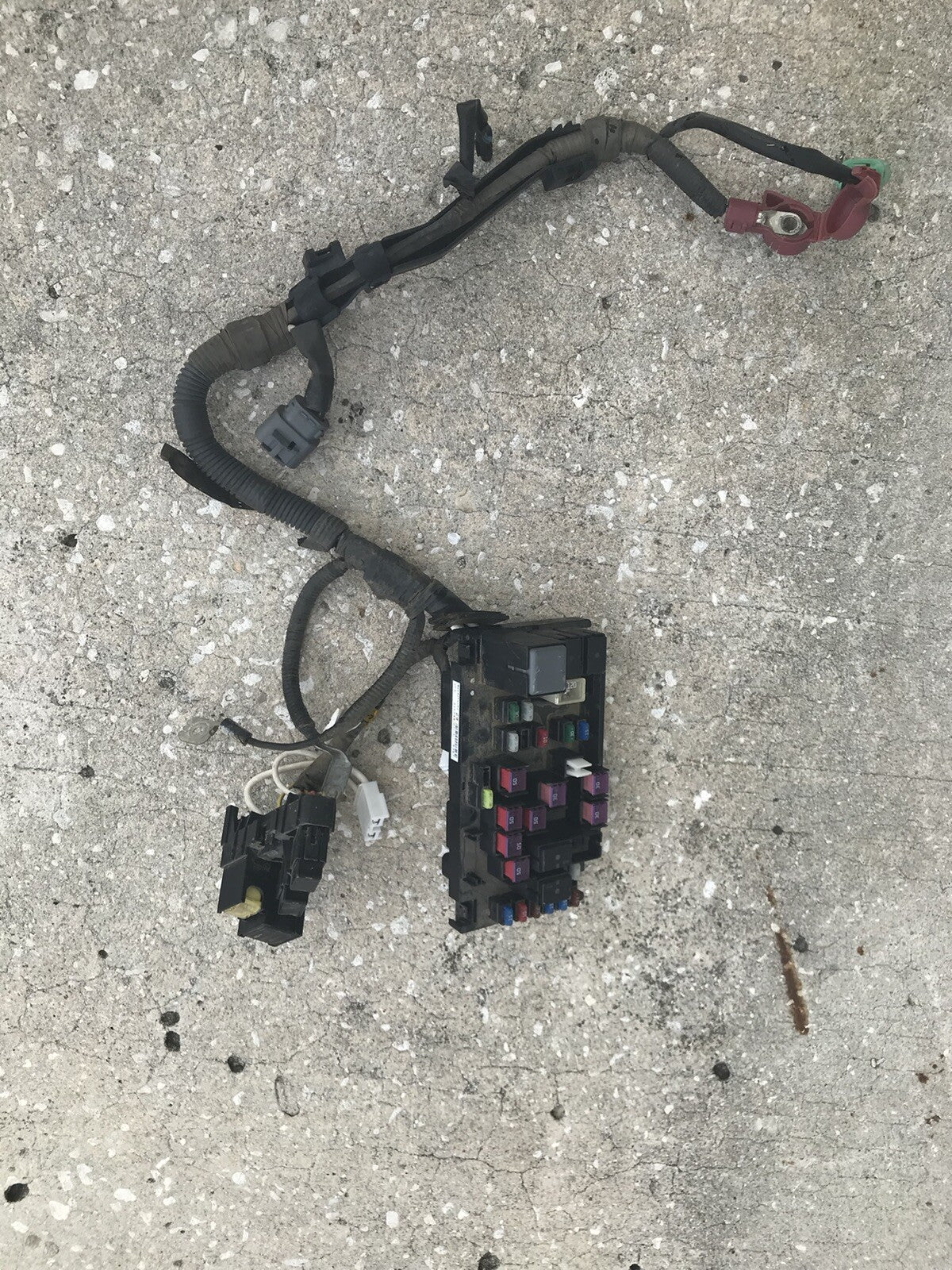 2014 Subaru WRX Fuse Box Battery Harness