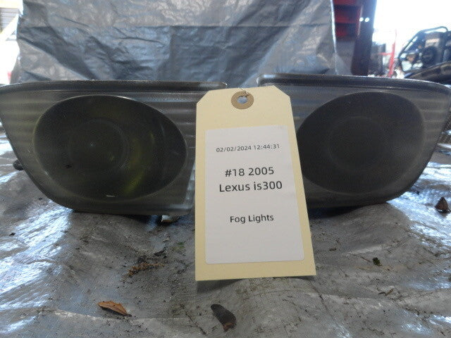 2005 Lexus is300 Fog Lights