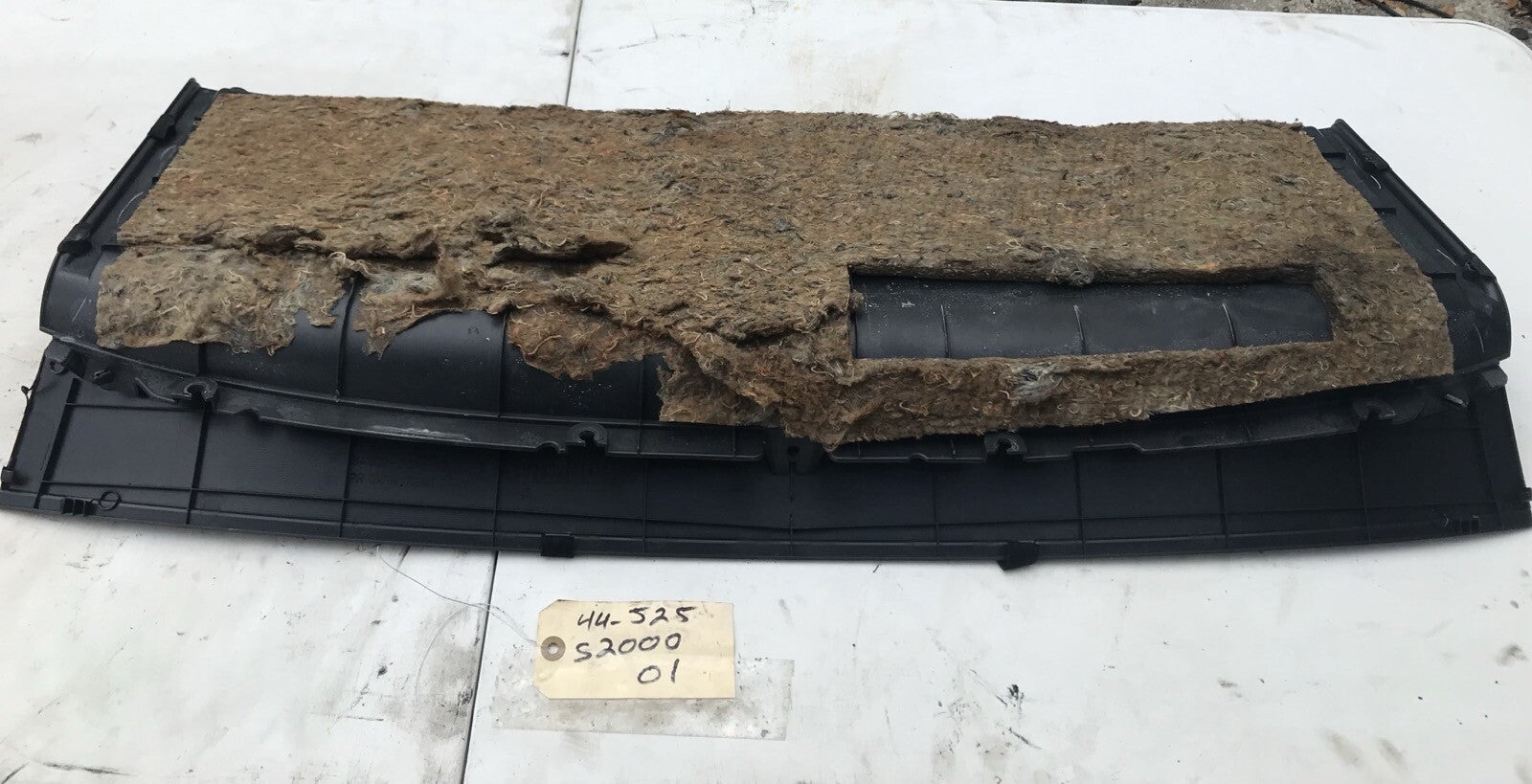 Honda s2000 rear interior panel trim 