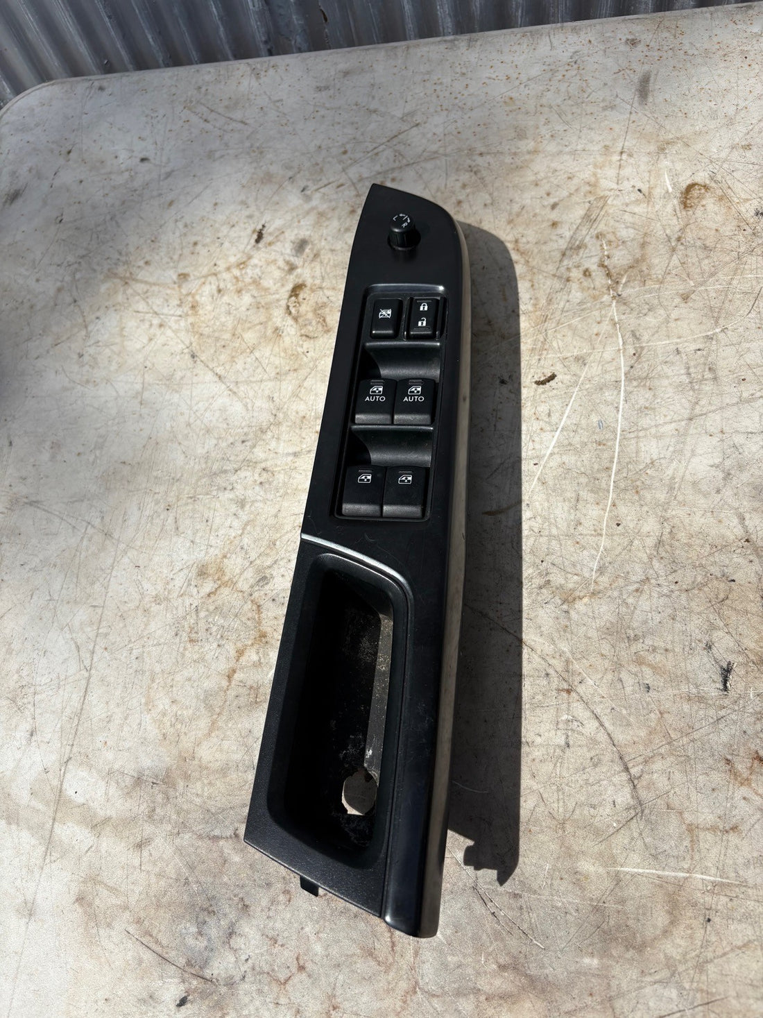 2015-2021 Subaru WRX STI Master Window Switch With Trim Black OEM 