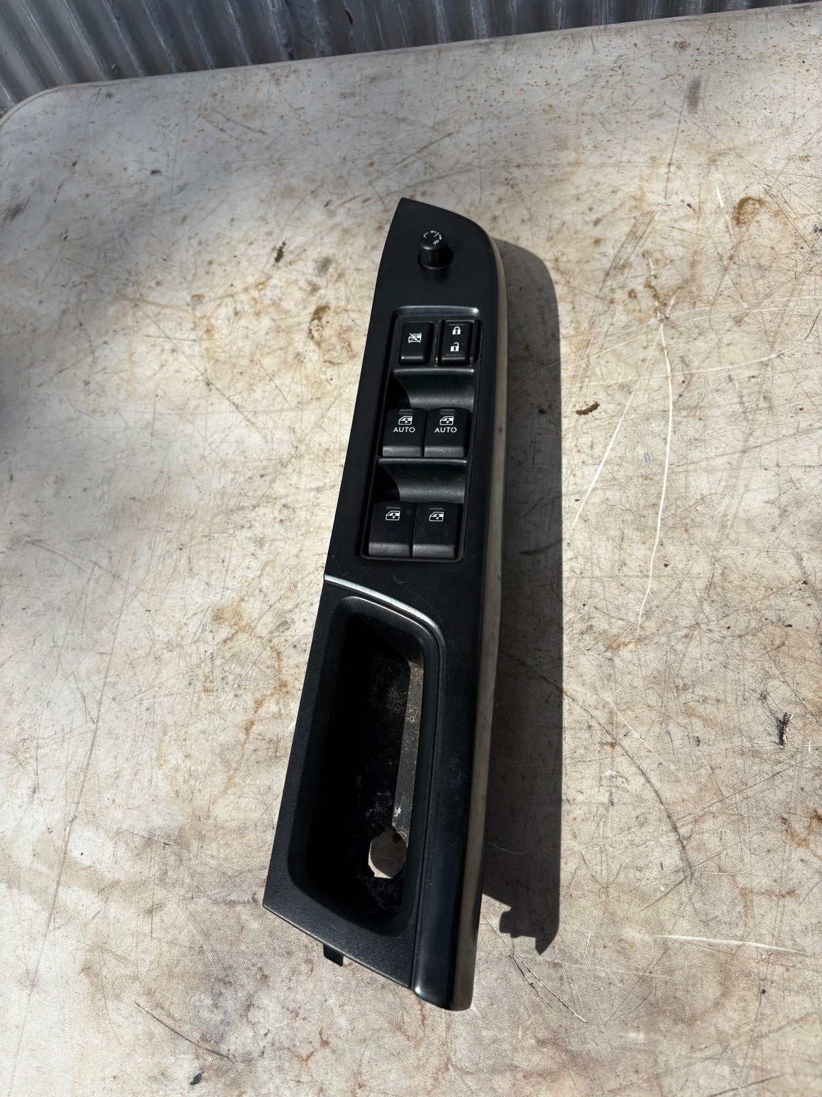 2015-2021 Subaru WRX STI Master Window Switch With Trim Black OEM 