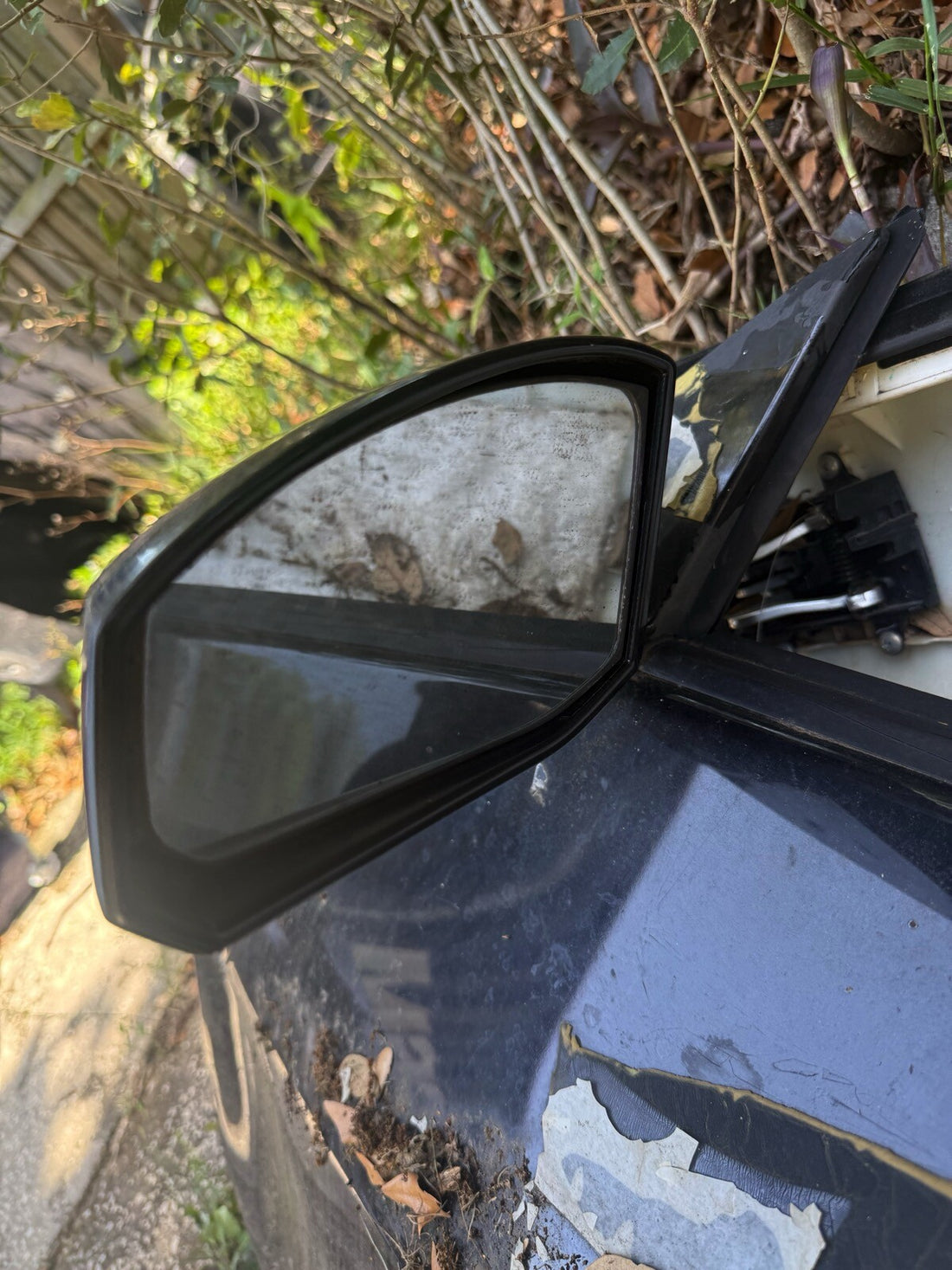 2008 Nissan 350z Driver Mirror  BLACK 