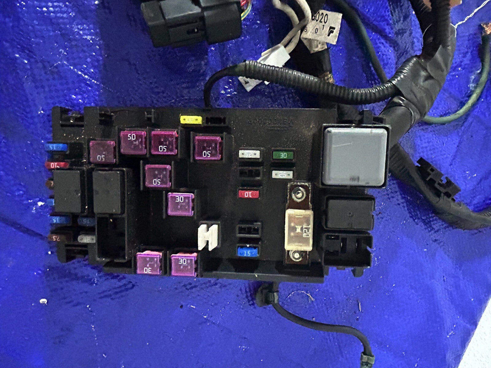 2010-2012 Subaru WRX Alternator harness with fuse box Charge harness