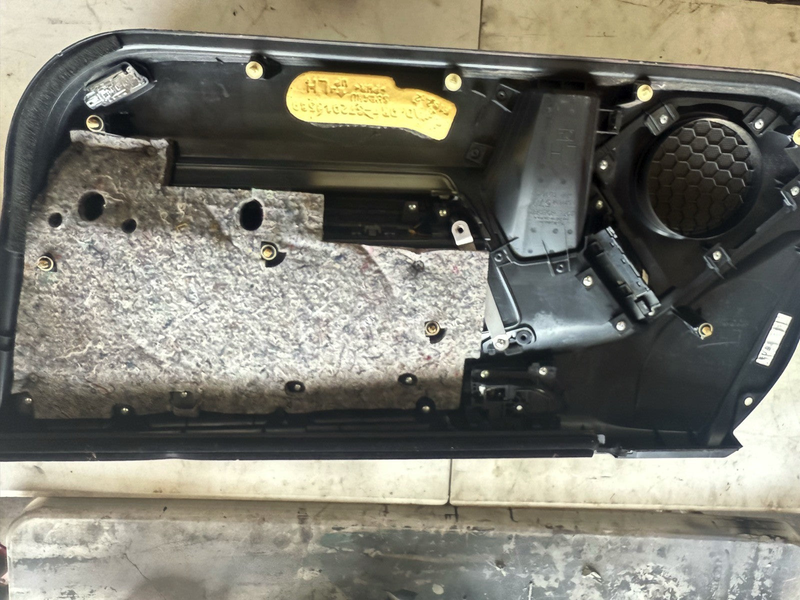 2013 Subaru BRZ Driver Door panel with switch