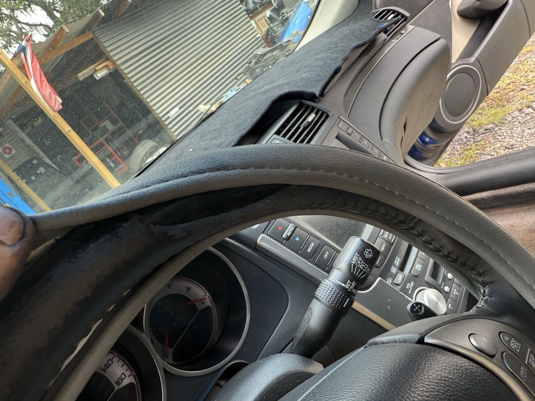 2007 2008 Acura TL Steering Wheel Black