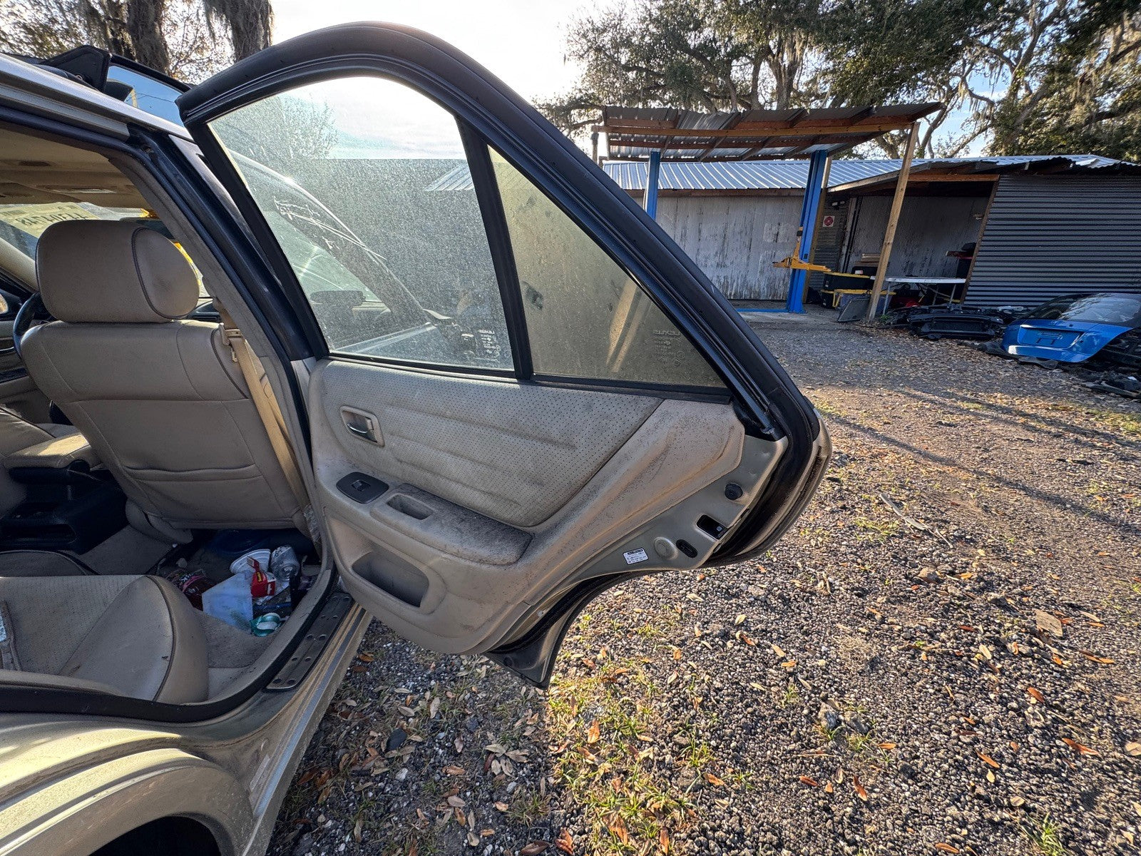 2002 Lexus IS300 Front Passenger Door Silver