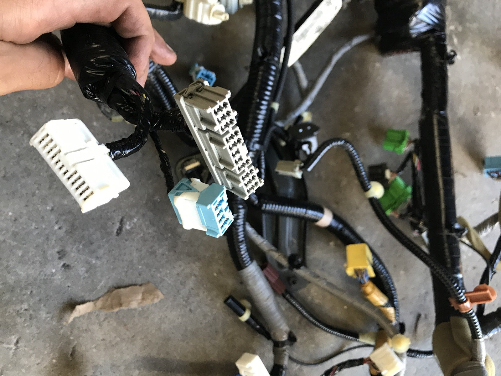 04-05 ACURA TSX - DASH BOARD & CLUSTER WIRING HARNESS WIRE LOOM OEM FACTORY