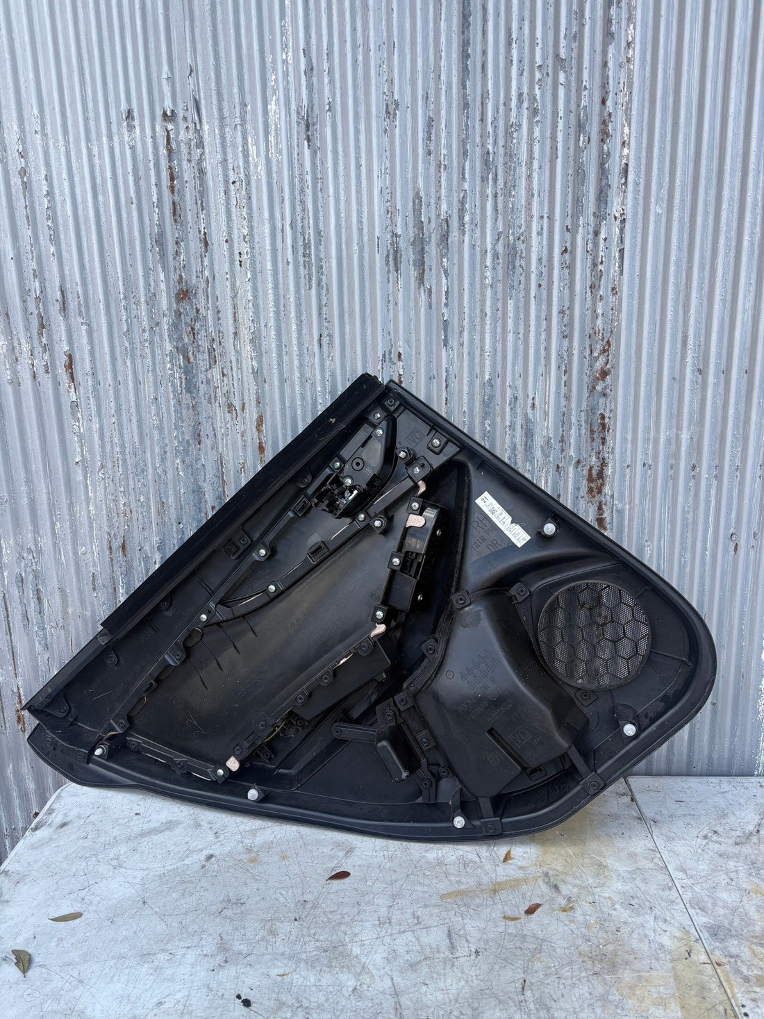 2022-2024 Subaru WRX Black Cloth Insert Rear Passenger Interior Door Panel Trim 