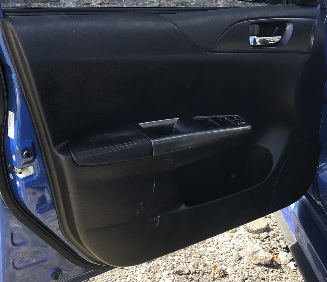 2012 Subaru  WRX Front Driver's Side Interior Door Panel w/o Window Regulator