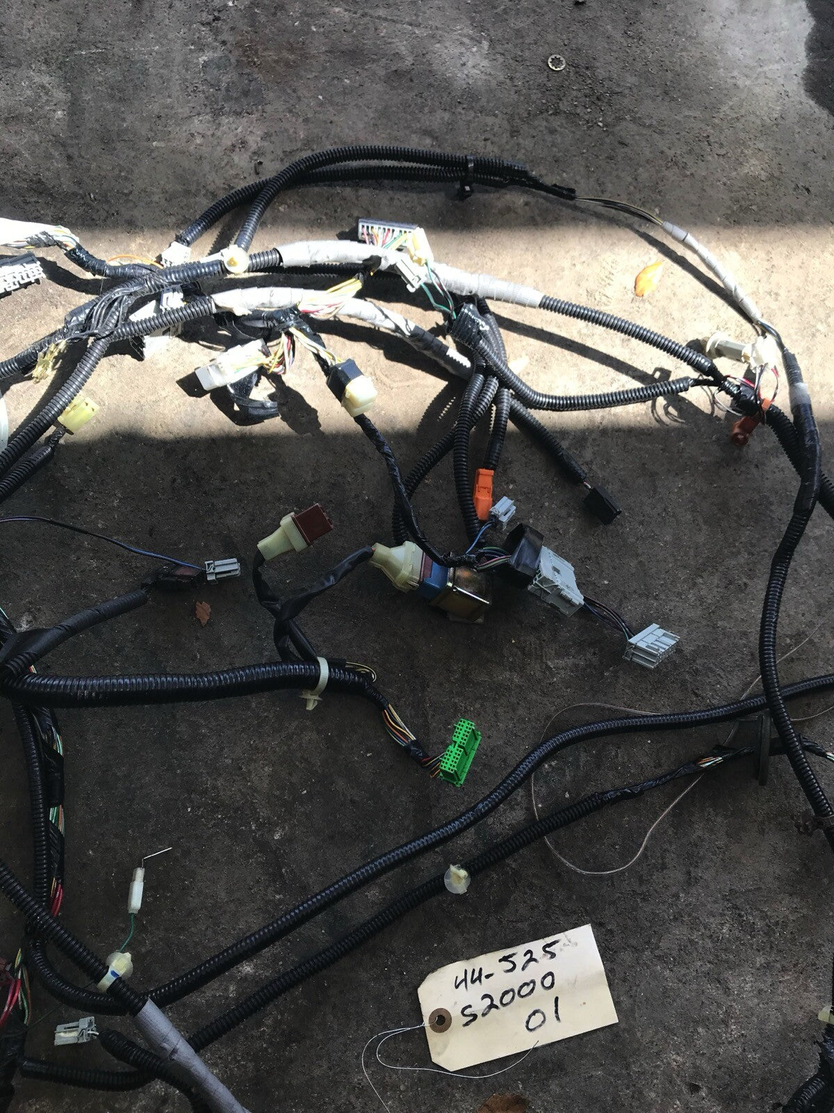2001 Honda S2000 rear body Harness Fuel pump 