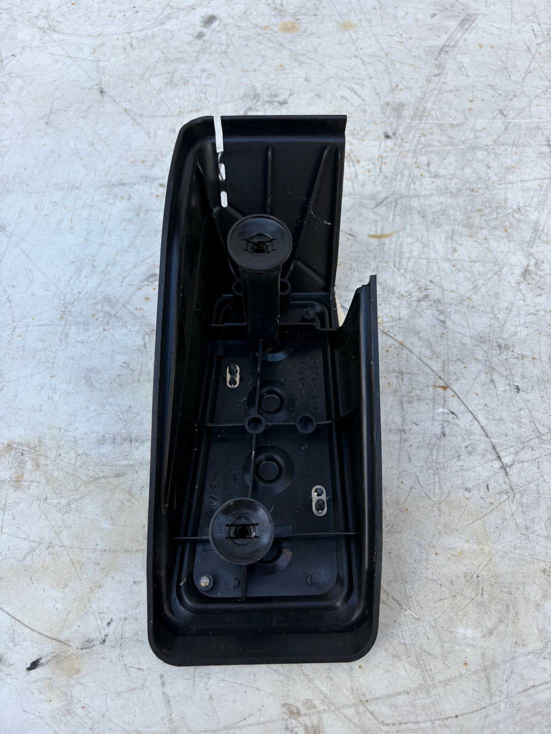 2002-2006 Lexus IS300 Dead Pedal Foot Rest OEM Silver Aluminum 