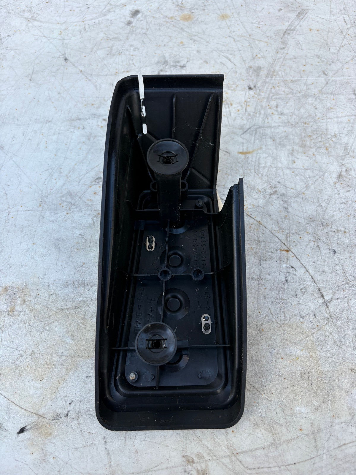 2002-2006 Lexus IS300 Dead Pedal Foot Rest OEM Silver Aluminum 