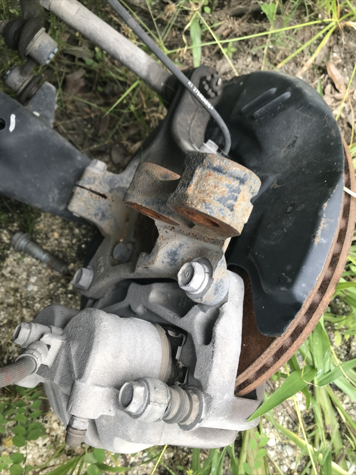 2014 Subaru Wrx Wagon Front Passenger Knuckle Hub Assembly 
