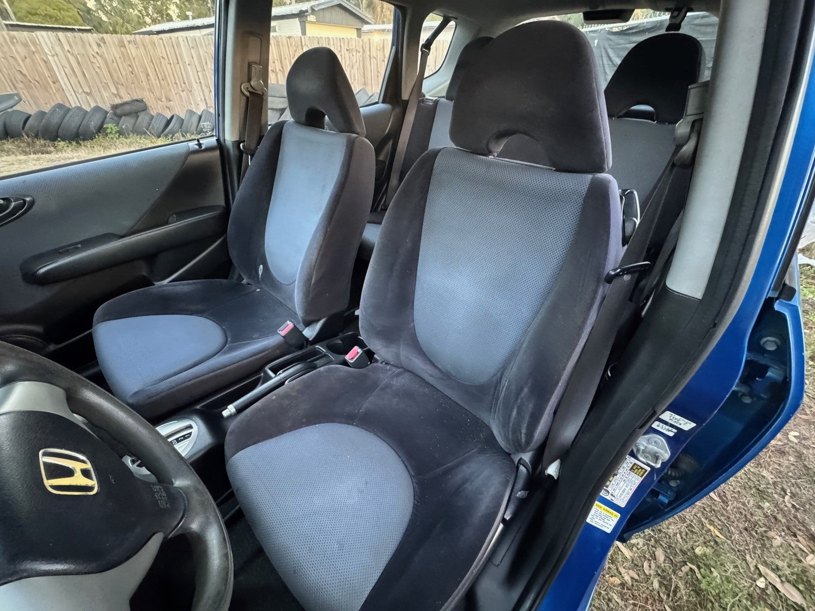 2007 Honda Fit Front Seats 