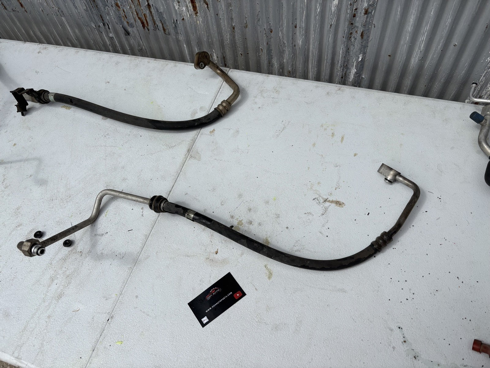 1999-2000 Mazda Miata NB OEM AC Hoses And Lines High Low Set