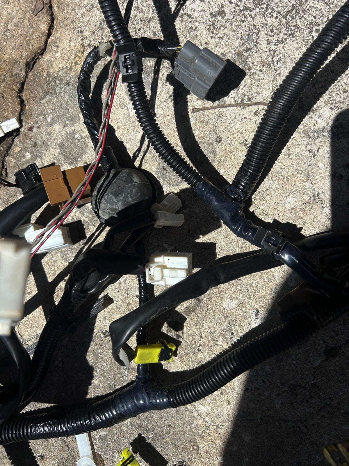 2008 Nissan 350z Driver Left Side interior Chassis Harness 