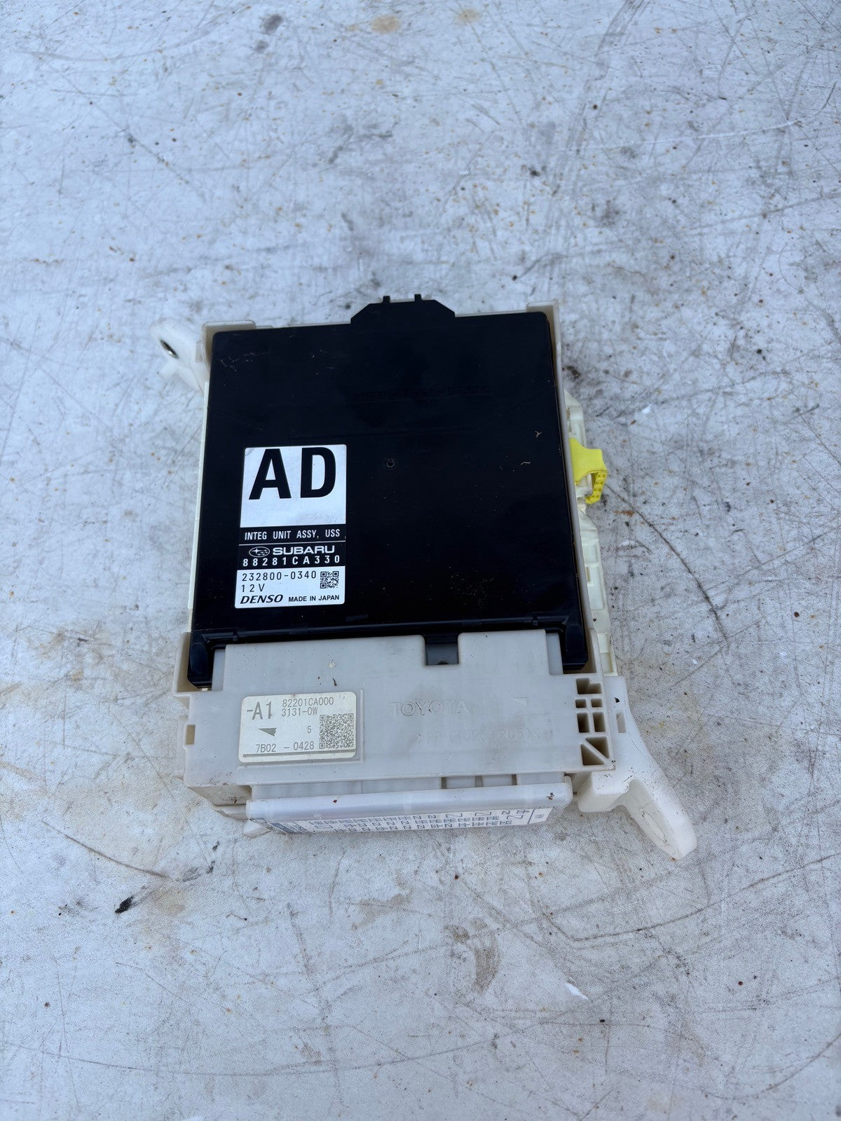 2017 Subaru BRZ FRS 86 Integrated Unit Control Module Assembly (AD)
