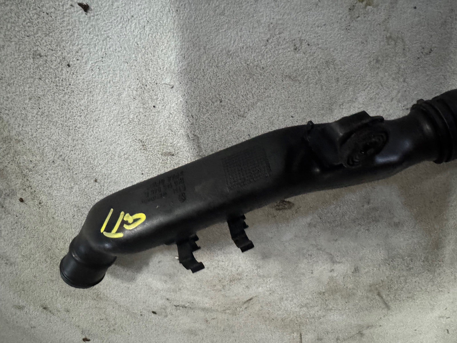 2008-2009 VW GTE TDI Charge pipe intercooler