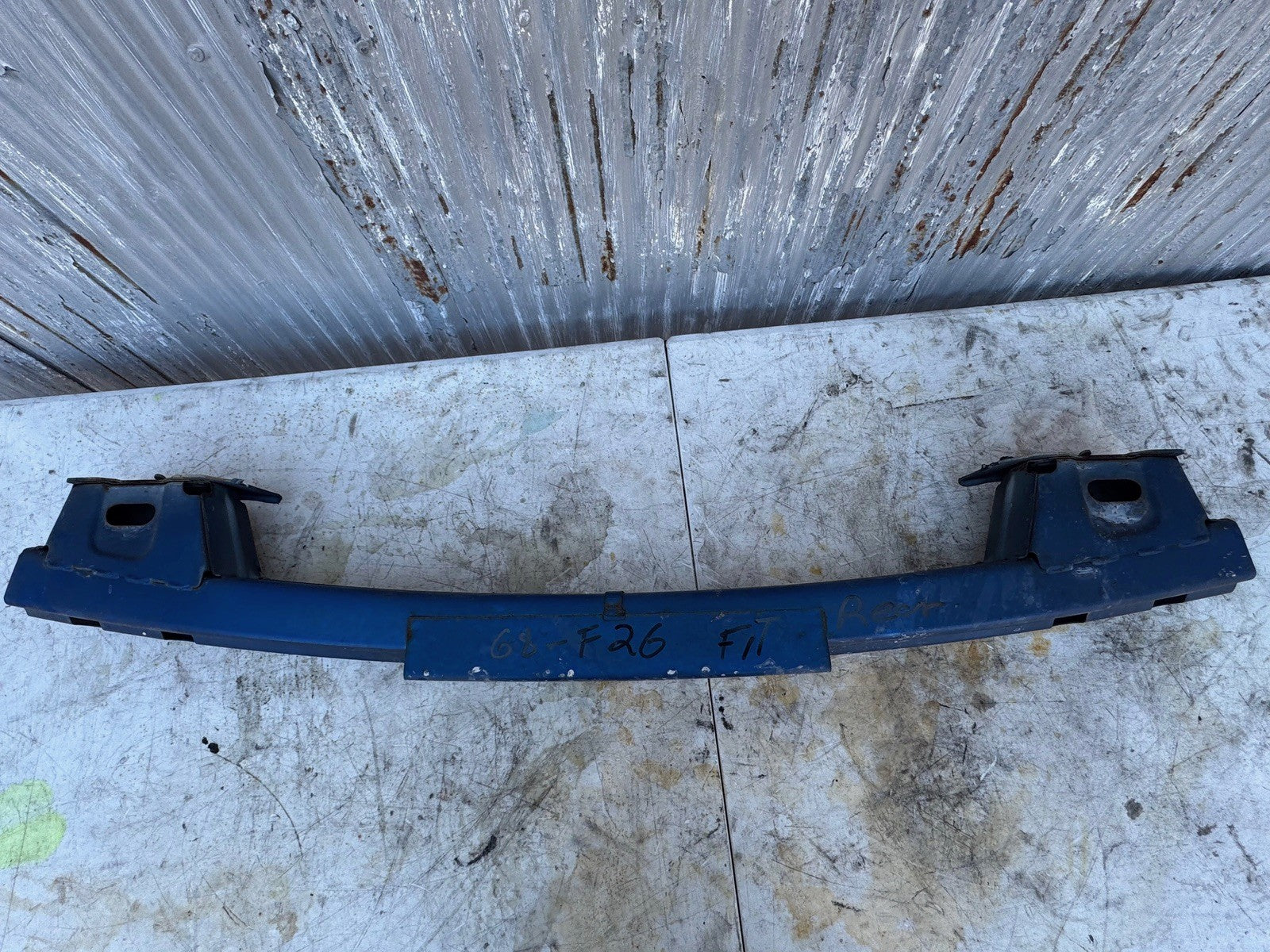 2007 Honda Fit Rear Bumper Support Bar