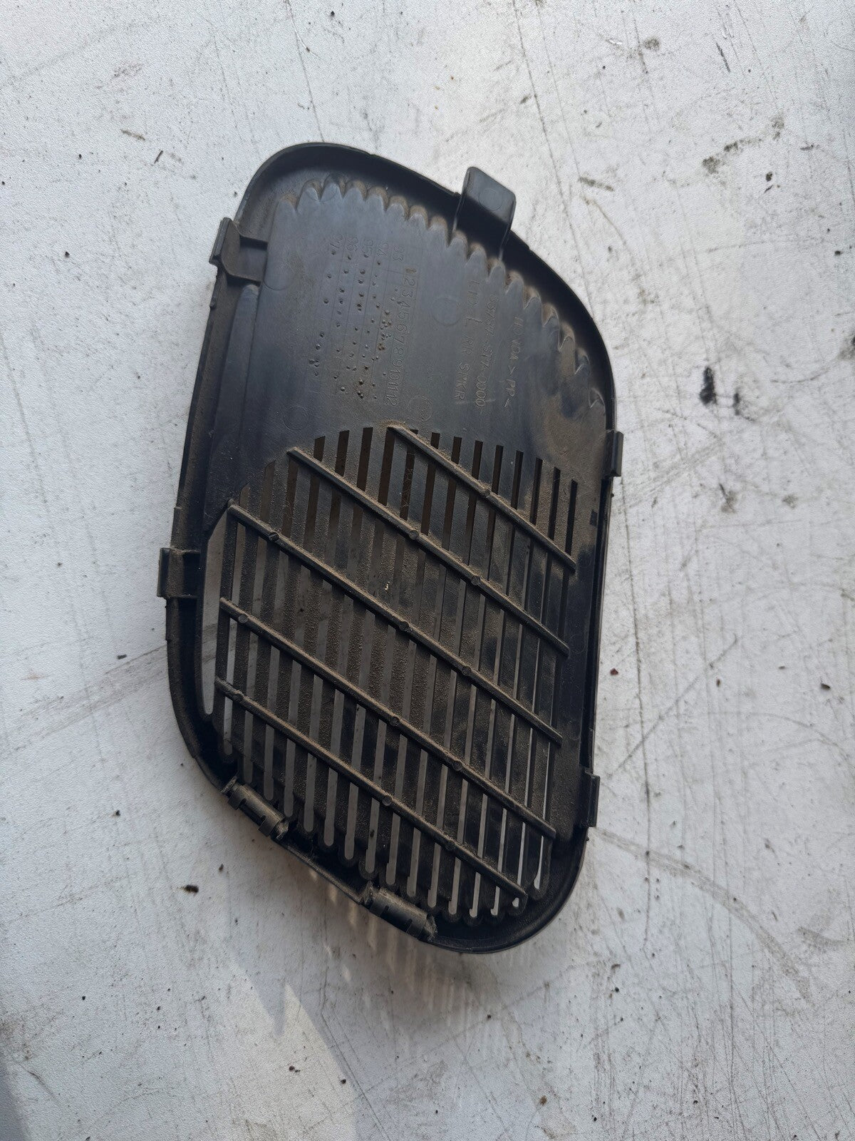 94-01 Acura Honda Integra DC2 Black Rear Speaker Covers Interior Set Pair