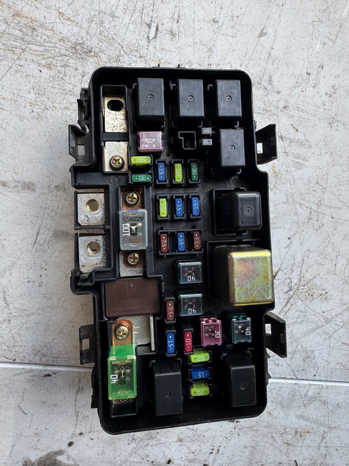 02-04 Acura RSX Fuse Box W/Relays