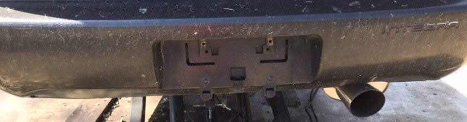 94 Acura Integra Rear bumper Cover BLACK