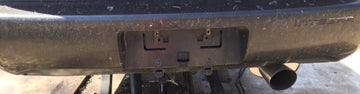94 Acura Integra Rear bumper Cover BLACK