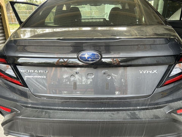 2022-24 Subaru WRX Premium 2.4L Rear Trunk Lid Grey OEM image 0