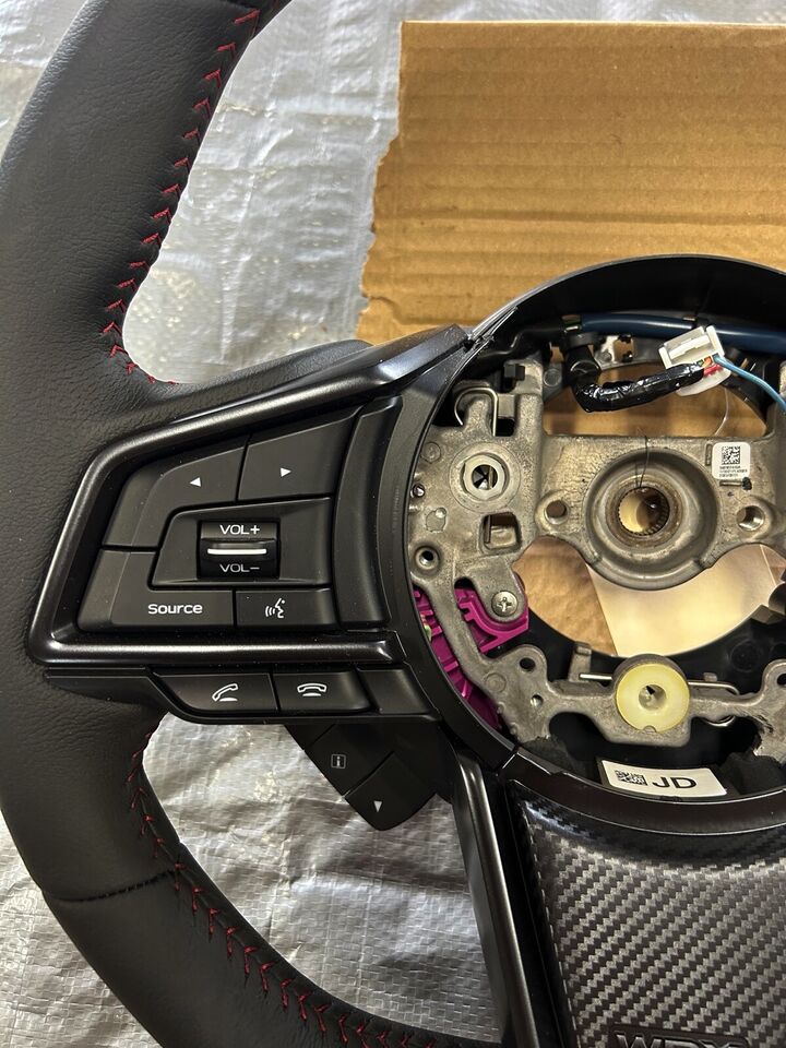 2022-23 Subaru WRX Premium Steering Wheel Black OEM image 2