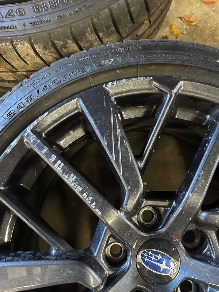 2023 Subaru WRX Premium Wheels 18s NEW TIRES image 5