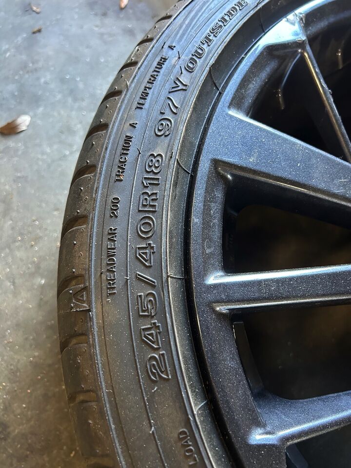 2023 Subaru WRX Premium Wheels 18s NEW TIRES image 7