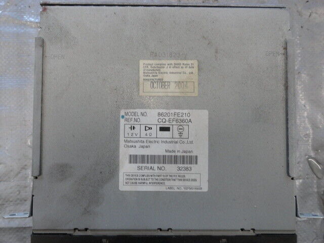 2005 Subaru WRX Dash Stereo image 0